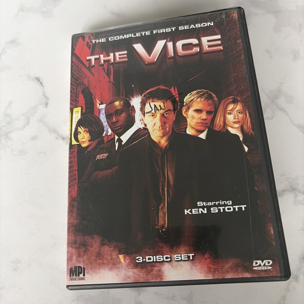 The Vice Complete First Season DVD 2008 3 Disc Set TV Show
